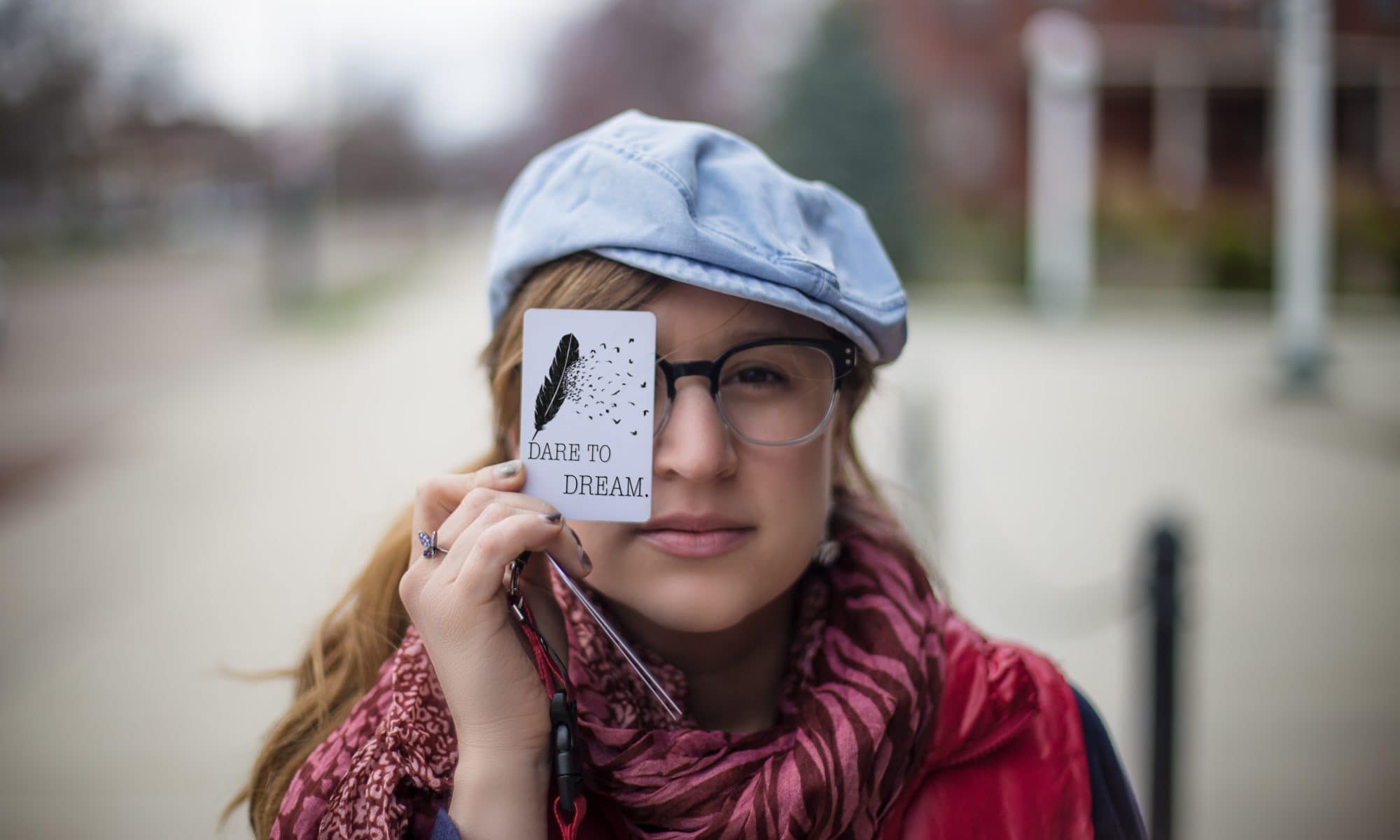 Girl with Blue Hat